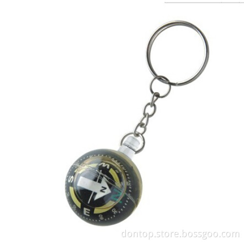 Art Craft Plastic Ball Compass with Therometer, Promotional Gifts